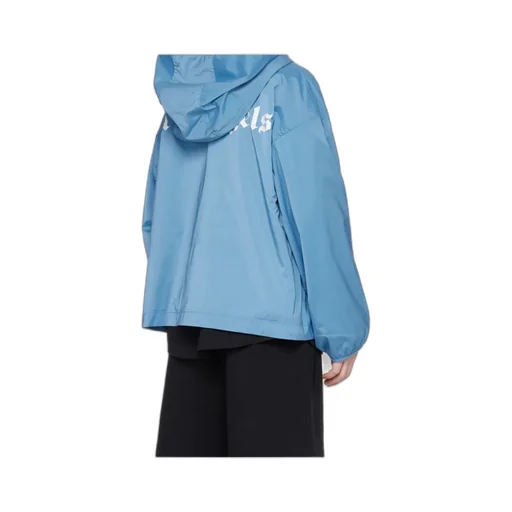 Logo-Print Hooded Jacket