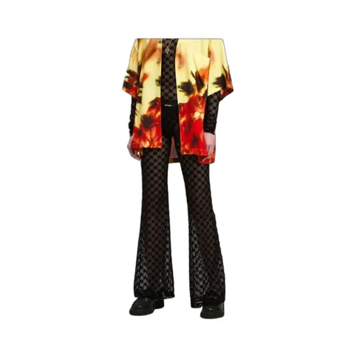 Printed Gauze Pants