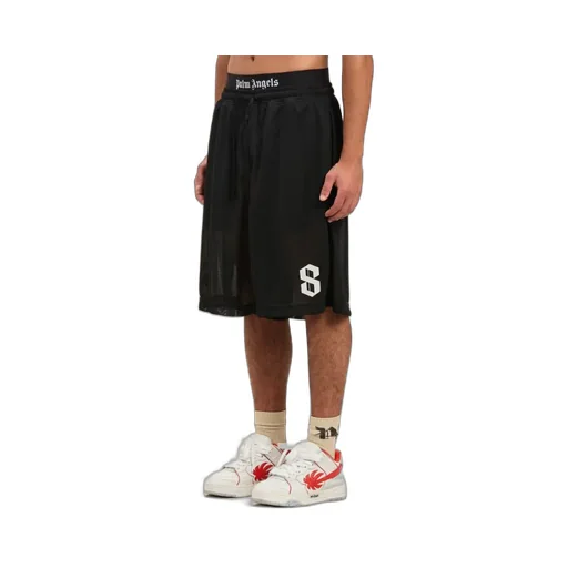 Mesh Palm Tree Shorts