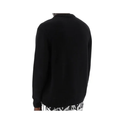 Monogram Embellished Knitted Jumper