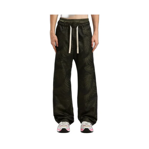 Palms Jacquard Drawstring Track Pants