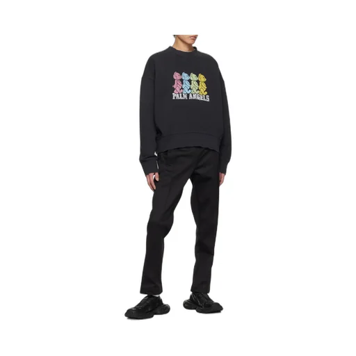 Crossroads Bear Printed Crewneck Sweatshirt