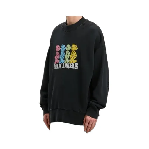 Crossroads Bear Printed Crewneck Sweatshirt