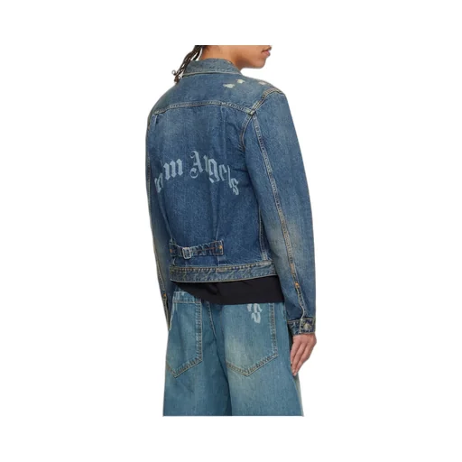 Vintage Effect Denim Jacket