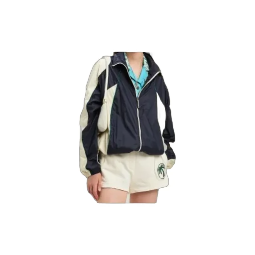 Zipped Windbreaker