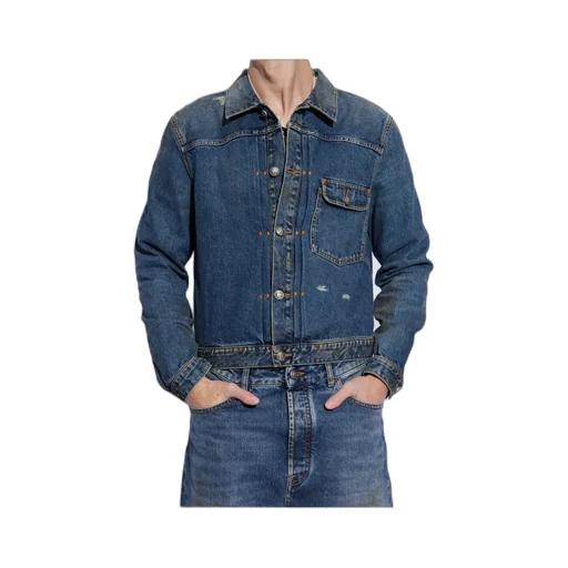 Vintage Effect Denim Jacket