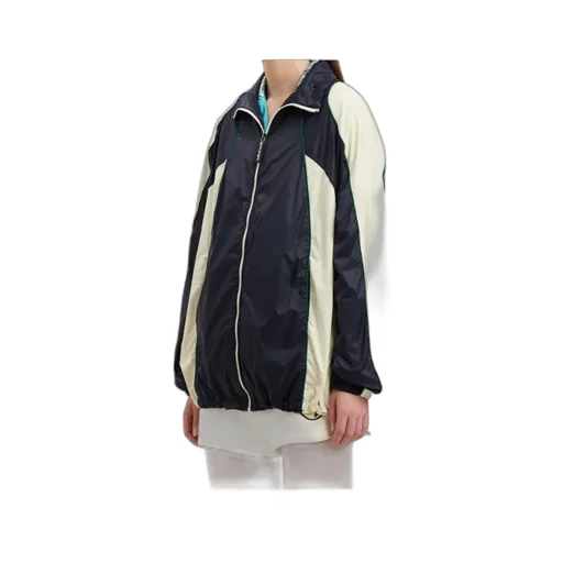 Zipped Windbreaker