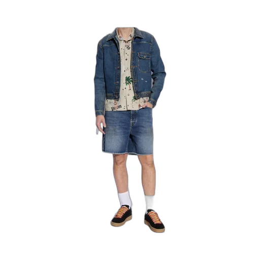 Vintage Effect Denim Jacket