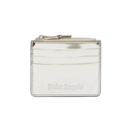Metallic Effect Zipped Card Holder