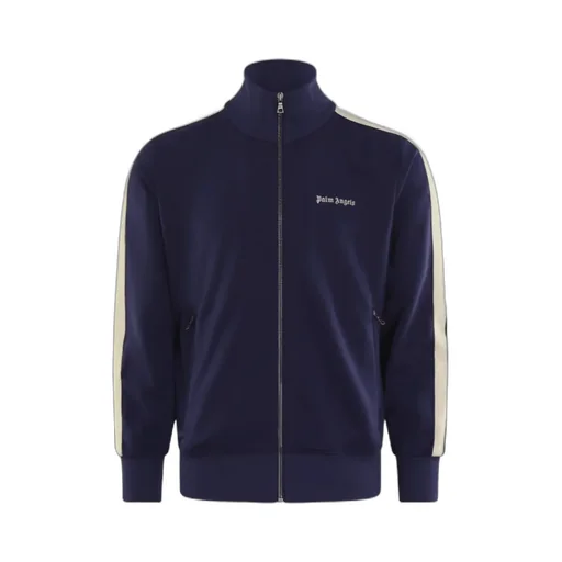 Logo Embroidered Zipped Track Jacket