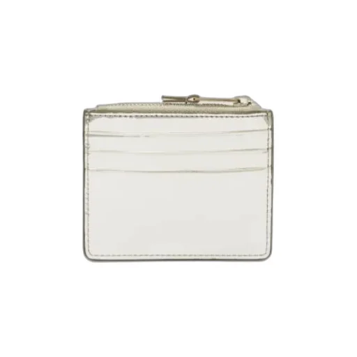 Metallic Effect Zipped Card Holder