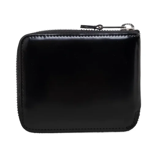 Logo Printed Zipped Wallet