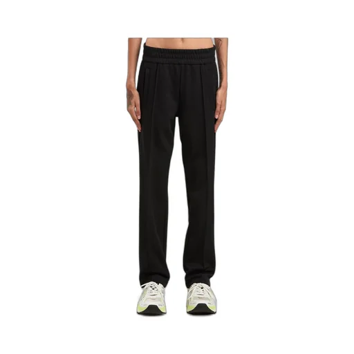 Curved Logo Printed Track Pants