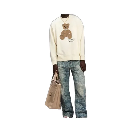 Bear In Mind Drop Shoulder Sweatshirt
