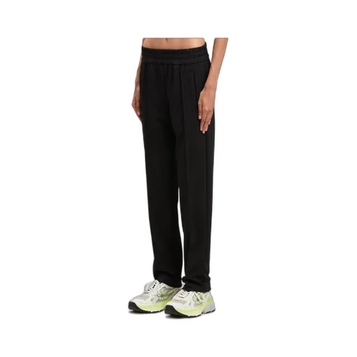 Curved Logo Printed Track Pants
