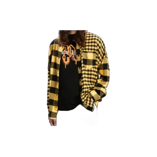 Paneled Checked Shirt Jacket