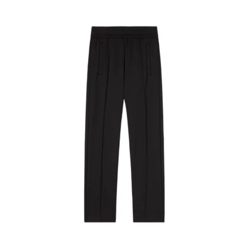 Curved Logo Printed Track Pants