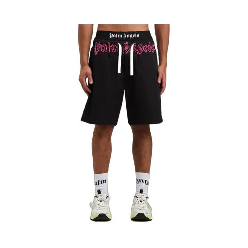 Logo Printed Drawstring Shorts