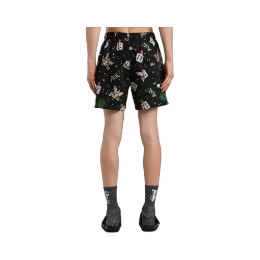 Pin-Up Drawstring Swim Shorts