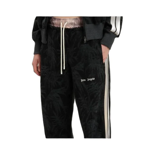 Palms Jacquard Drawstring Track Pants