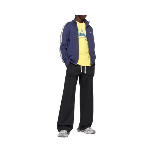 Logo Printed Zipped Track Jacket