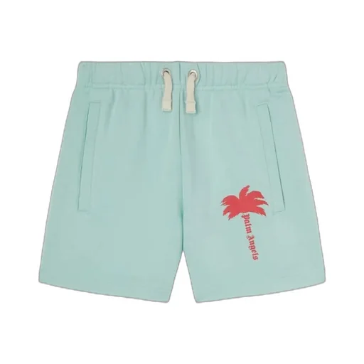 Logo Embroidered Drawstring Shorts