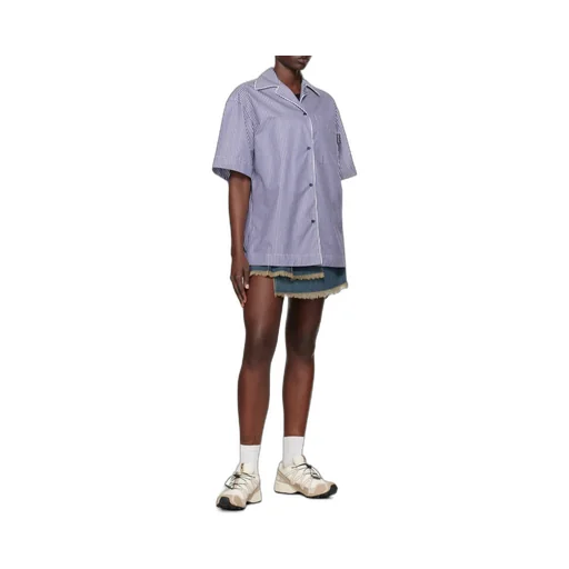 Striped Short-Sleeved Shirt