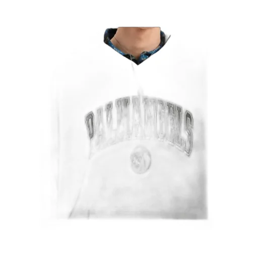 College Palm Logo Printed Hoodie