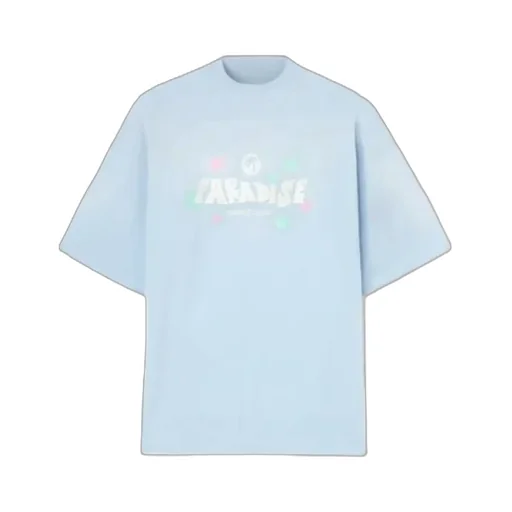 Paradise Palm Printed Drop Shoulder T-Shirt