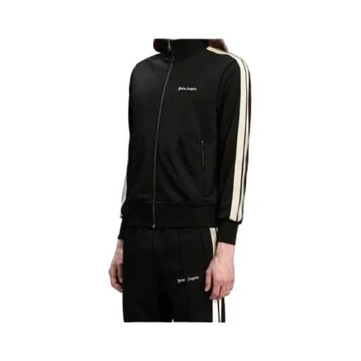 Logo Printed Zipped Track Jacket
