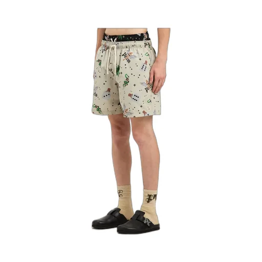 Pin-Up Drawstring Swim Shorts