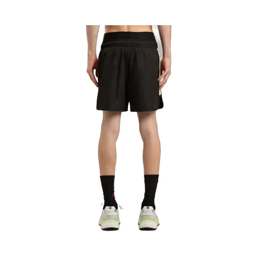 Logo Printed Drawstring Swim Shorts