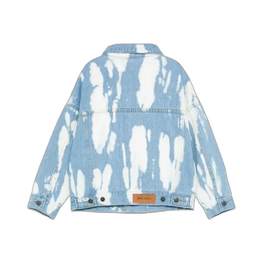 Logo-Patch Button-Up Jacket