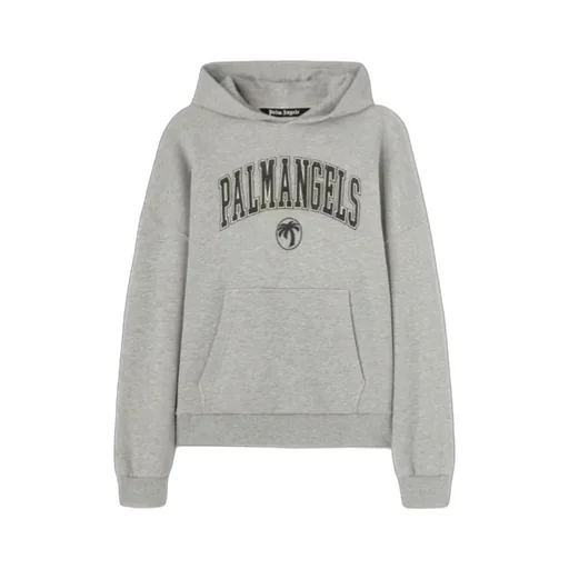 College Palm Logo Printed Hoodie