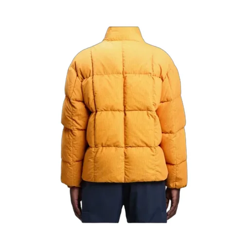 Zip-Up High Neck Puffer Jacket