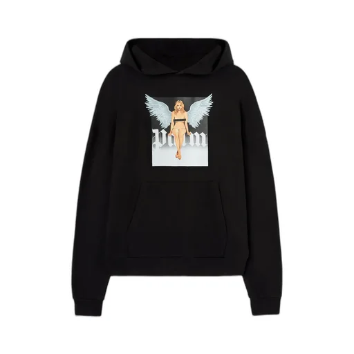 Crystal Pin-Up Long-Sleeved Hoodie