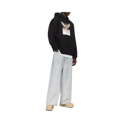 Crystal Pin-Up Long-Sleeved Hoodie
