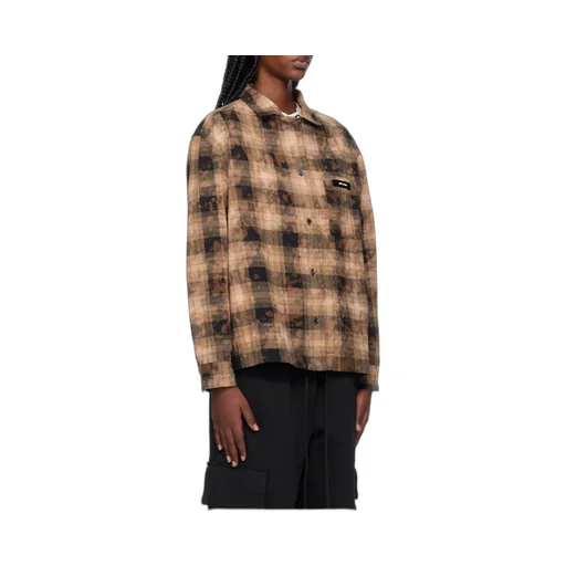 Printed Check Shirt