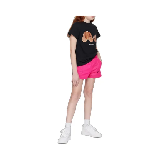 Teddy Bear Printed Crewneck T-Shirt