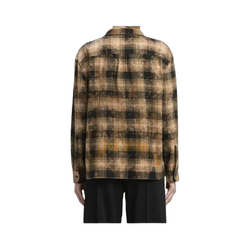 Printed Check Shirt