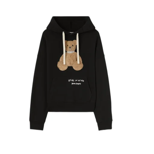 Bear In Mind Drawstring Hoodie