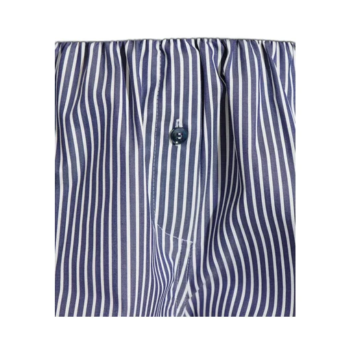 Logo Waistband Striped Shorts