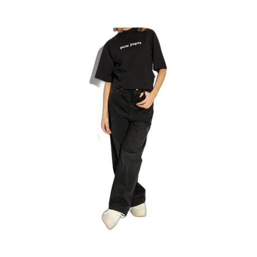 Logo Printed Mockneck T-Shirt