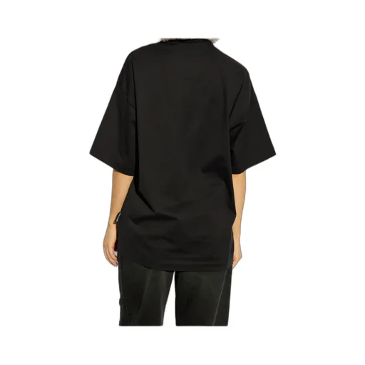 Logo Printed Mockneck T-Shirt
