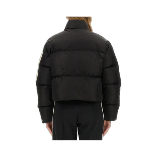 Logo Embroidered Zip-Up Jacket