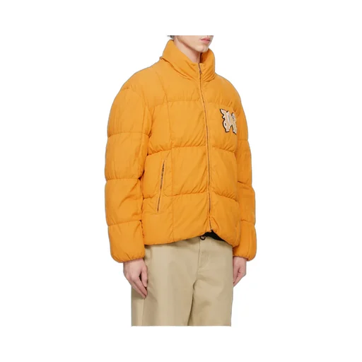 Zip-Up High Neck Puffer Jacket