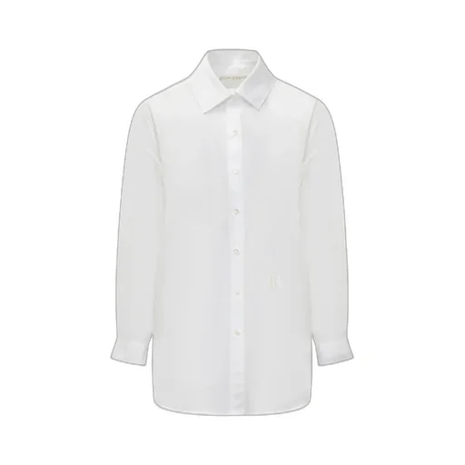 Monogram Embroidered Buttoned Shirt