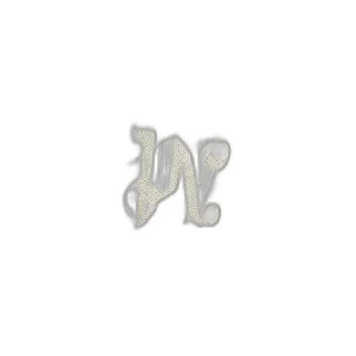 Monogram Embroidered Buttoned Shirt