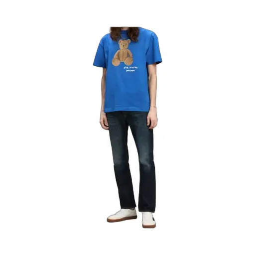 Bear In Mind Bear Printed Crewneck T-Shirt