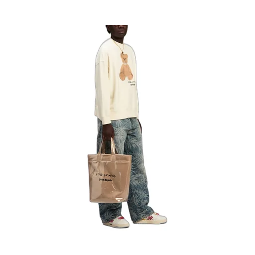 Bear In Mind Logo Embroidered Tote Bag